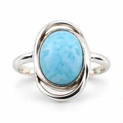 Bague larimar - Nereida - 55