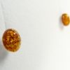 Boucles d'oreilles ambre