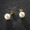 Boucles d'oreilles perles de culture