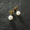 Boucles d'oreilles perles de culture