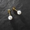 Boucles d'oreilles perles de culture