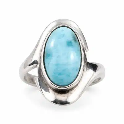 Bague larimar - Awilda - 54