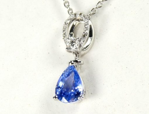 Collier saphir de Ceylan