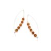 Boucles d'oreilles ambre