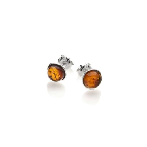 Boucles d'oreilles ambre