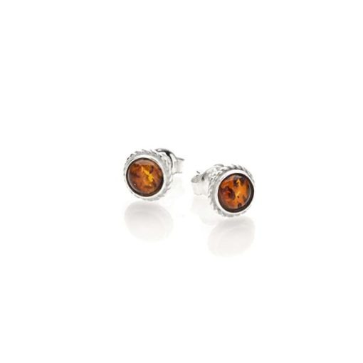 Boucles d'oreilles ambre