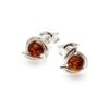 Boucles d'oreilles ambre