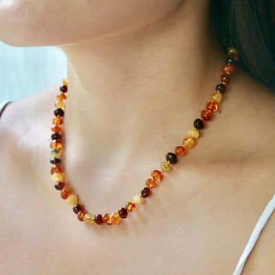 Collier ambre