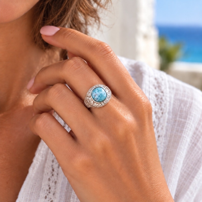 Bague larimar - Fabiola – Image 2
