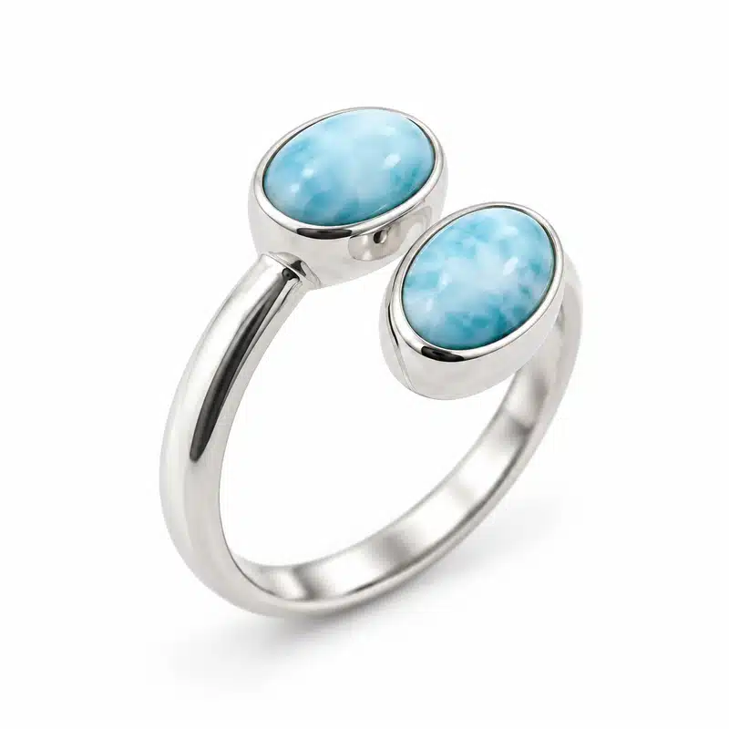 Bague larimar - Karina – Image 3