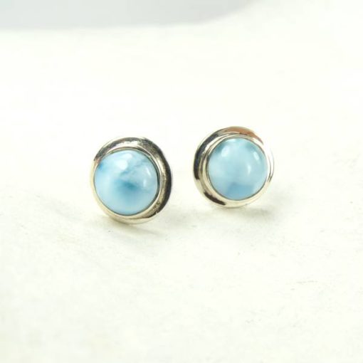 Boucles d'oreilles larimar