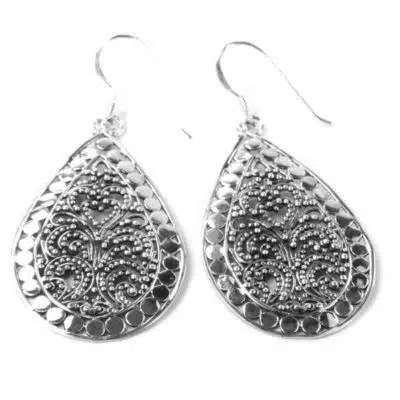 Boucles d'oreilles argent