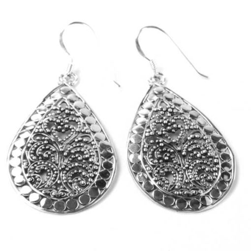 Boucles d'oreilles argent