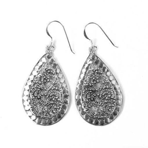 Boucles d'oreilles argent – Image 2