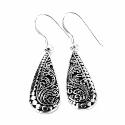 Boucles d'oreilles argent