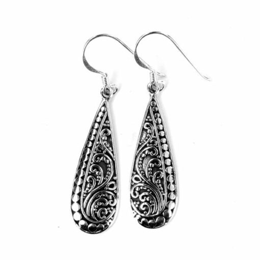 Boucles d'oreilles argent – Image 2