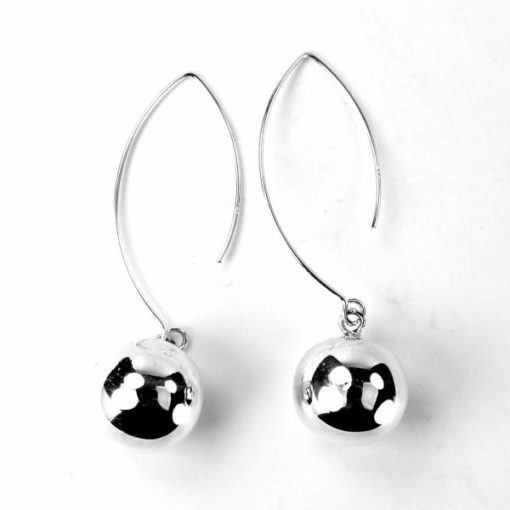 Boucles d'oreilles argent – Image 2