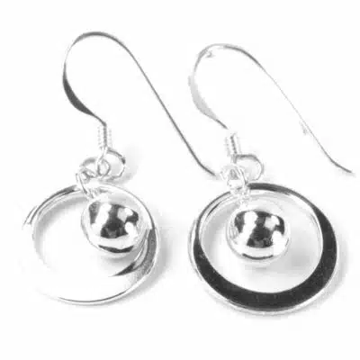 Boucles d'oreilles argent