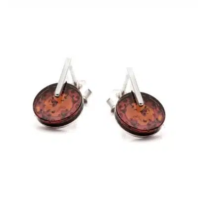 Boucles d’oreilles ambre
