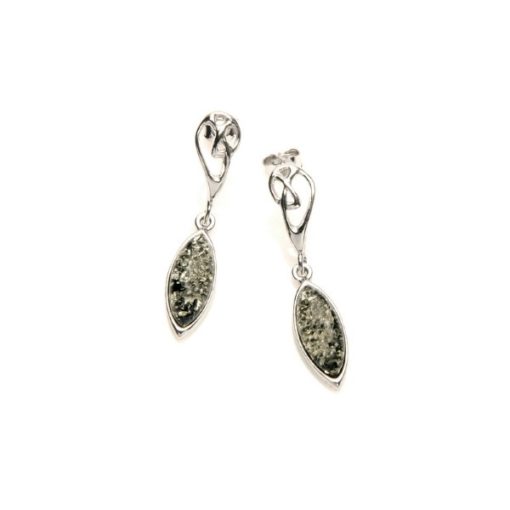 Boucles d’oreilles ambre