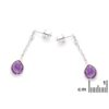 Boucles d'oreilles améthyste – Image 2