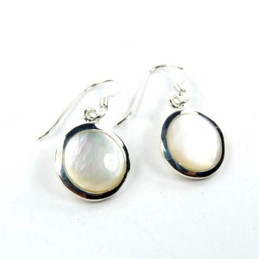 Boucles d’oreilles nacre