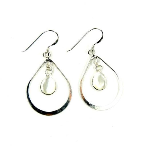 Boucles d’oreilles nacre – Image 2