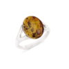 Bague ambre