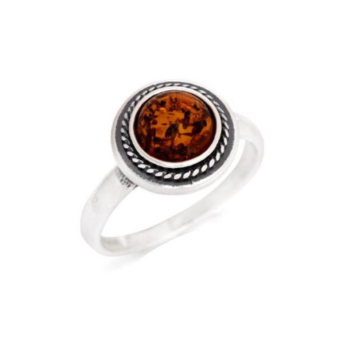 Bague ambre