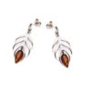 Boucles d’oreilles ambre
