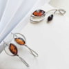 Boucles d’oreilles ambre – Image 2