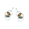 Boucles d’oreilles ambre