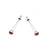 Boucles d’oreilles ambre