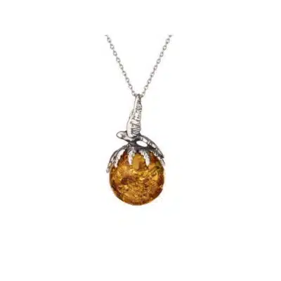 Pendentif ambre