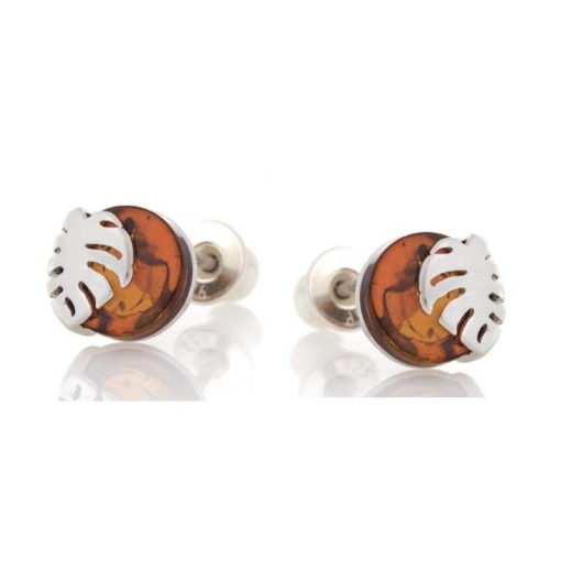 Boucles d’oreilles ambre