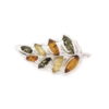 Broche ambre