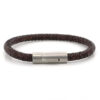 Bracelet homme cuir tressé – L – Image 2