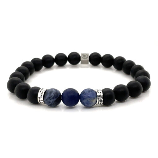 Bijouterie-Azurite-Bergerac-Bracelet-homme-sodalite-agate-noire-L-2