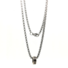Collier homme chaîne acier