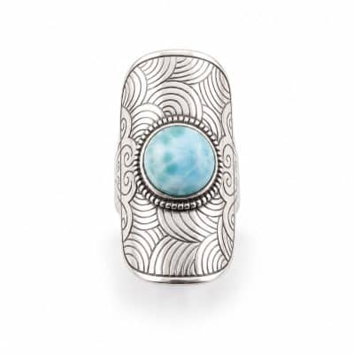 Bague larimar - Yahaira - 51
