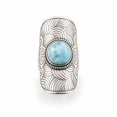 Bague larimar - Yahaira - 52