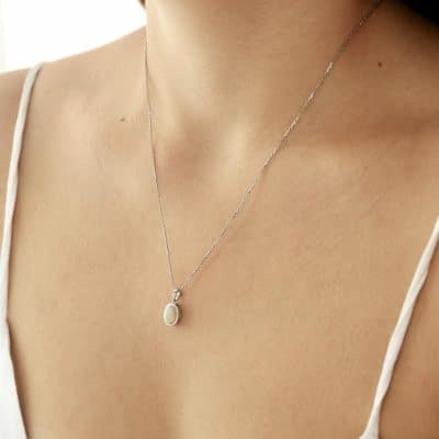 Pendentif opale