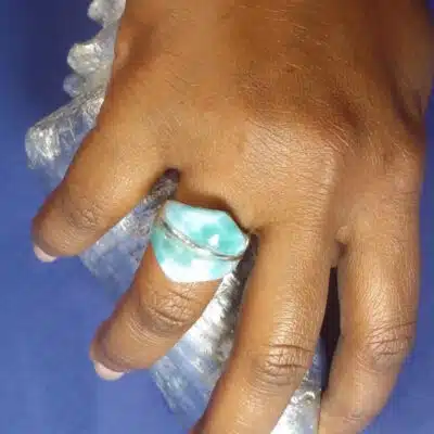 Bague larimar - 54