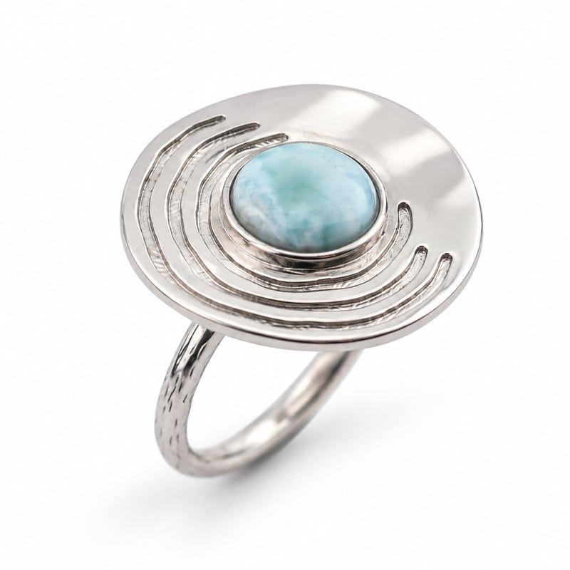 Bague larimar - Aracelis – Image 3