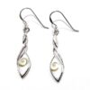 Bijouterie Azurite Bergerac - Boucles d'oreilles oeil de sainte-lucie_AZBO2694C