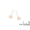 Boucles d'oreilles pierre de lune rose - Bijouterie Azurite Bergerac - CJF-BO007-PLR-2