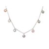 Collier pierre de lune topaze amethyste quartz rose labradorite aventurine - Bijouterie Azurite Bergerac - CJF-CL013