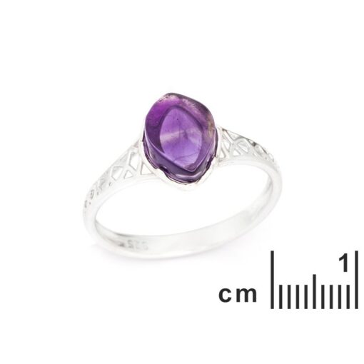 Bague amethyste - Bijouterie Azurite Bergerac_CSA-BA015-2