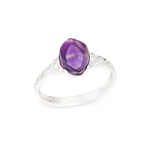 Bague amethyste - Bijouterie Azurite Bergerac_CSA-BA015