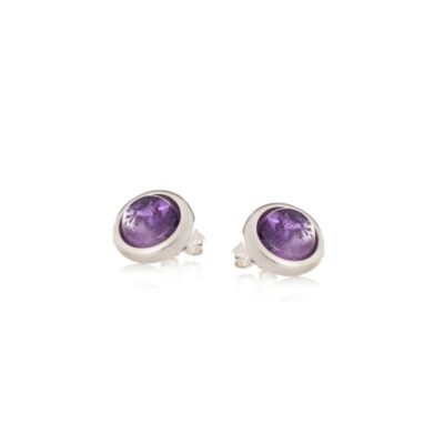 Boucles oreilles amethyste - Bijouterie Azurite Bergerac_CKM-BO007-AM